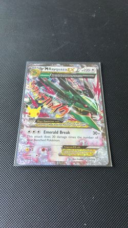 M Rayquaza EX Pokémon Card 76/108 Holo