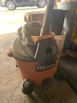 Ridged Shop Vacume With New Filter