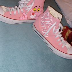 Pink Panther Shoes Converse Chuck Taylor