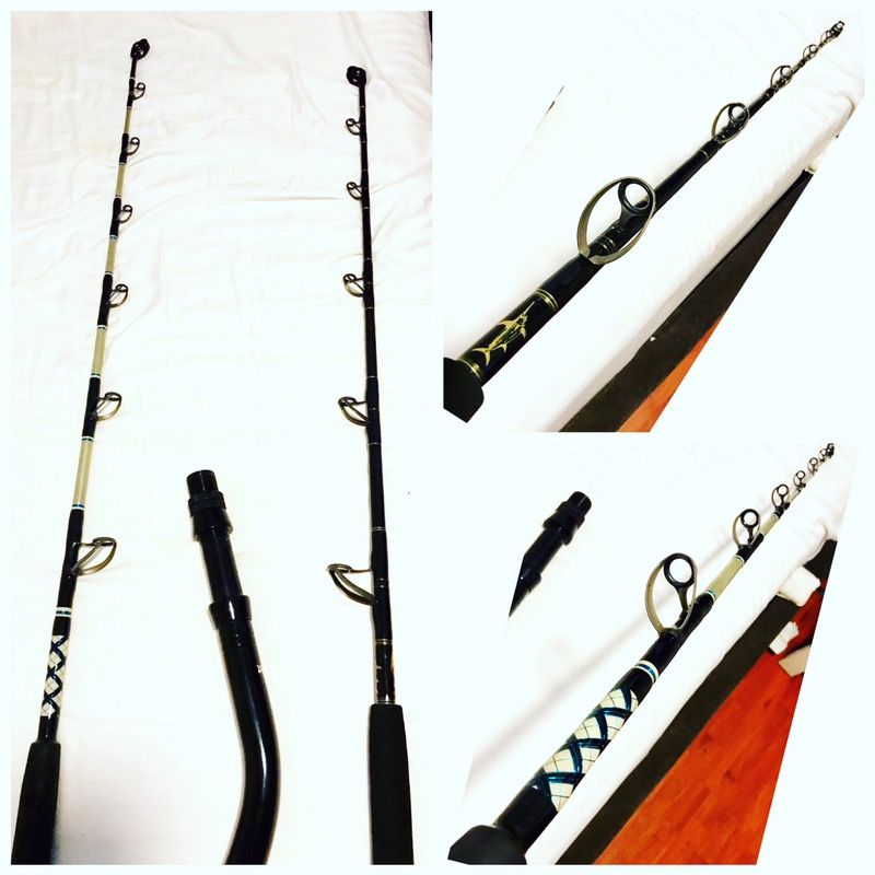 Rj Boyle & Blackfin 154 Daytime swordfish/Deep drop rods