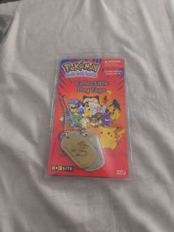 Pokémon Collectible Dog Tags