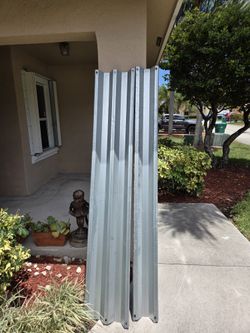 hurricane shutters 78" X  13"