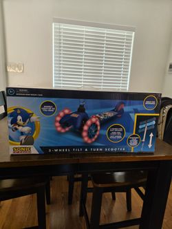 Sonic The Hedgehog Scooter Kids Toy