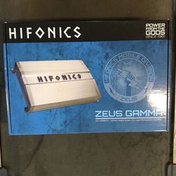 Hifonics 3200 Watts Bass Amplifier Monoblock 1 Channel Amplifier With Original Bass Knob 
