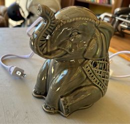 Light up wax burner