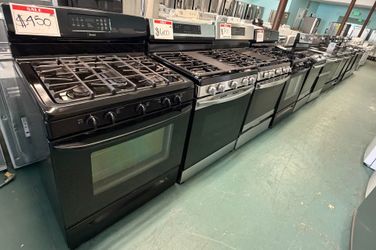 LARGE VARIETY OF GAS& ELECTRIC STOVES, IN EXCELLENT CONDITION 