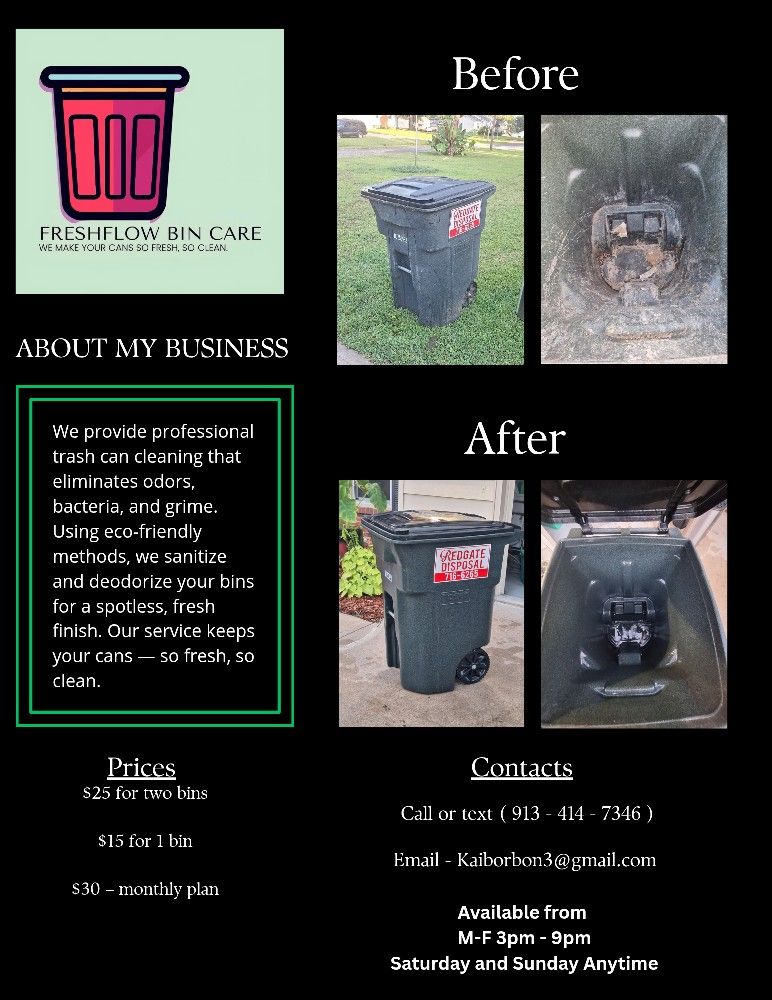 FreshFlow Bin Care