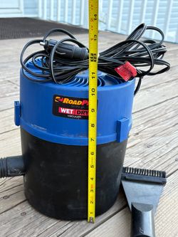 1 gallon RoadPro 12-Volt Wet and Dry Canister Vacuum for RV, car, semi truck,truck