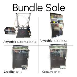 BUNDLE SALE!! Four 3D Printers $800