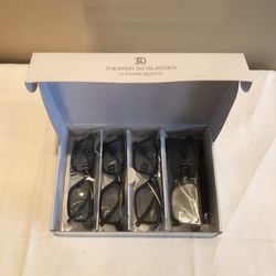 3D Theater Glasses Vizio NEW In Box