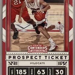 2020 Panini Contenders Draft Picks STEPHEN CURRY Prospect Ticket #1 Davidson
