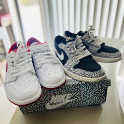 Take Both For $100 Jordan 1 Low Size 9 