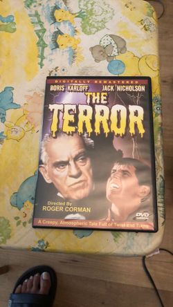 The Terror DVD with Jack Nicholson & Boris Karloff 1963