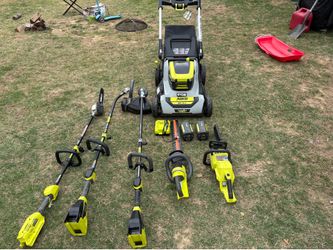 Ryobi Lawn set