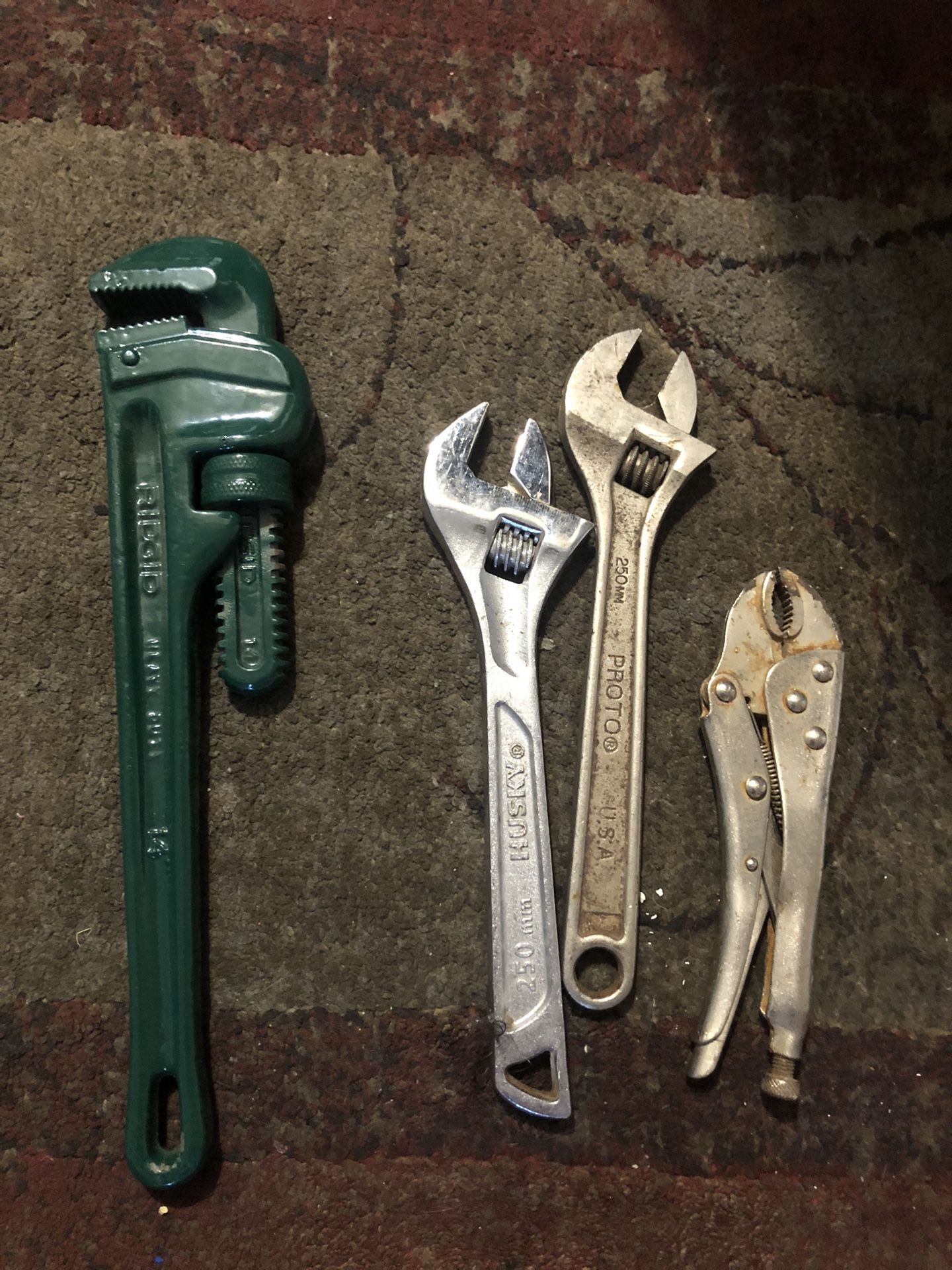 Tools Ridgid Pipe Wrench 14”