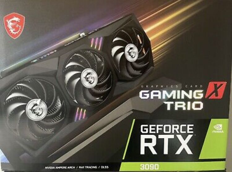 MSI GeForce RTX 3090 GAMING X TRIO 24GB GDDR6X Graphics Card