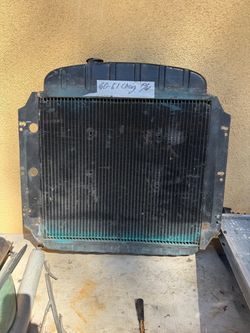 1960-62 Chevy truck radiator