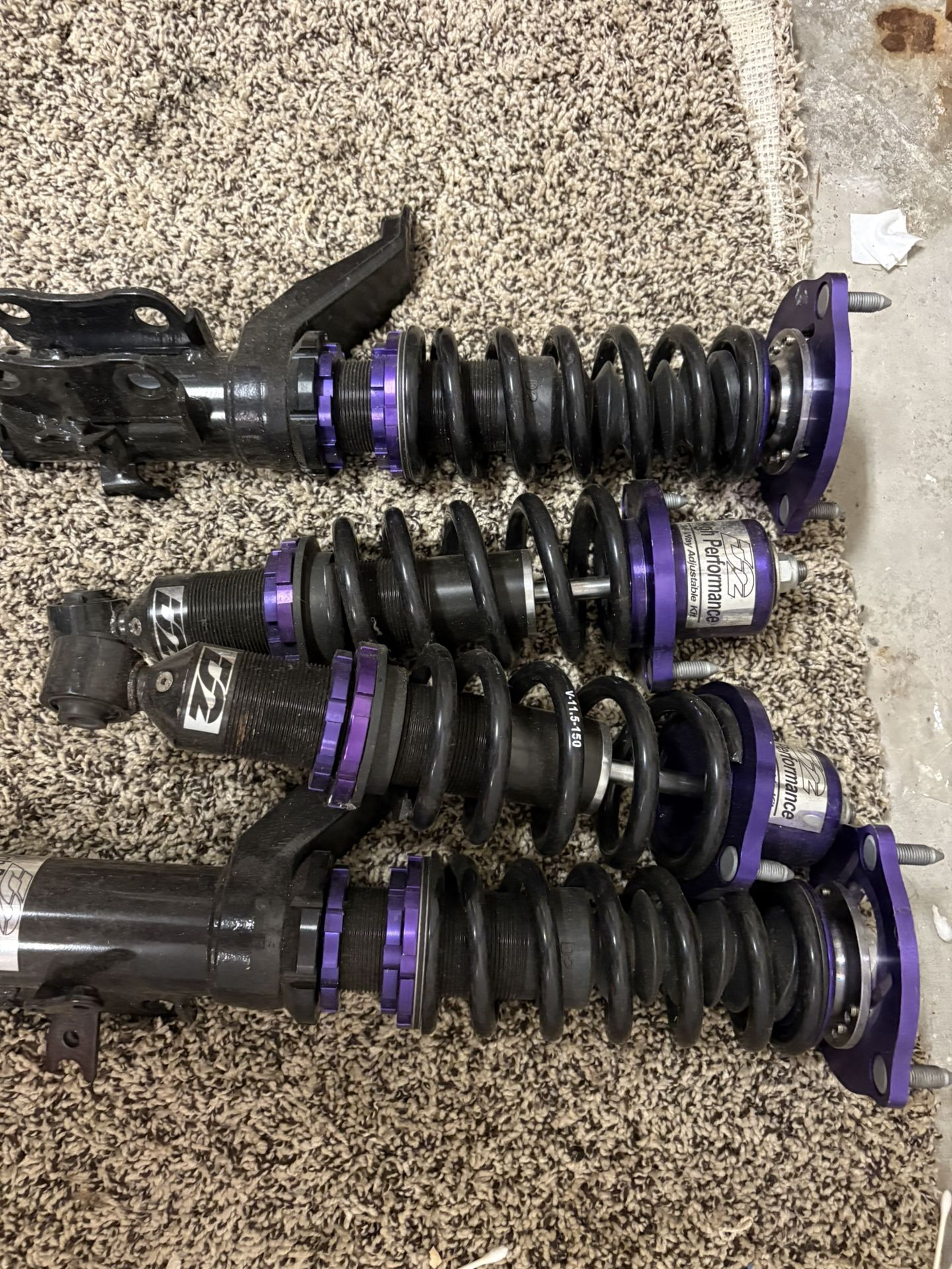 $200 OBO Adjustable Coilovers 