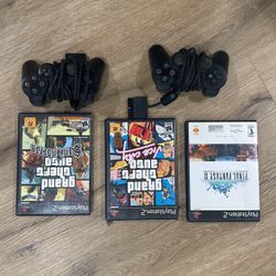 PlayStation 2 Games And Controllers