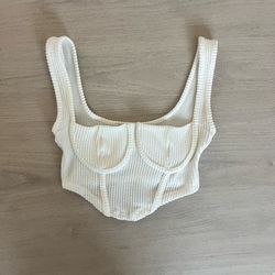 Fashion nova white top
