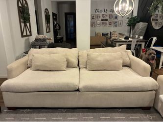 Cream Sofa