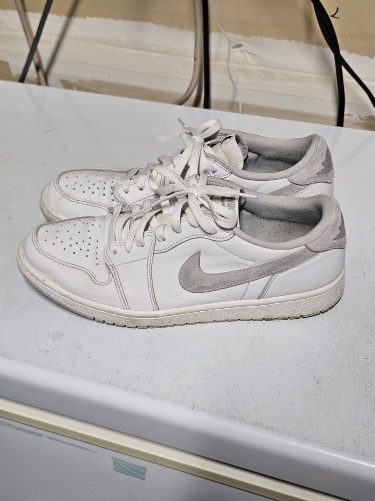Nike Air Jordan 1 Low OG Neutral Grey Size 12  CZ0790-100
