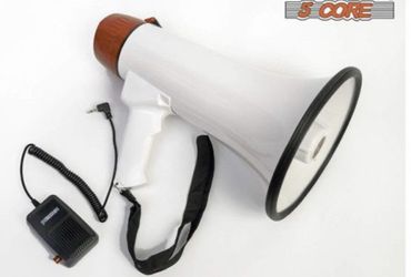 5 Core 20F Megaphone/Speaker with hand held microphone