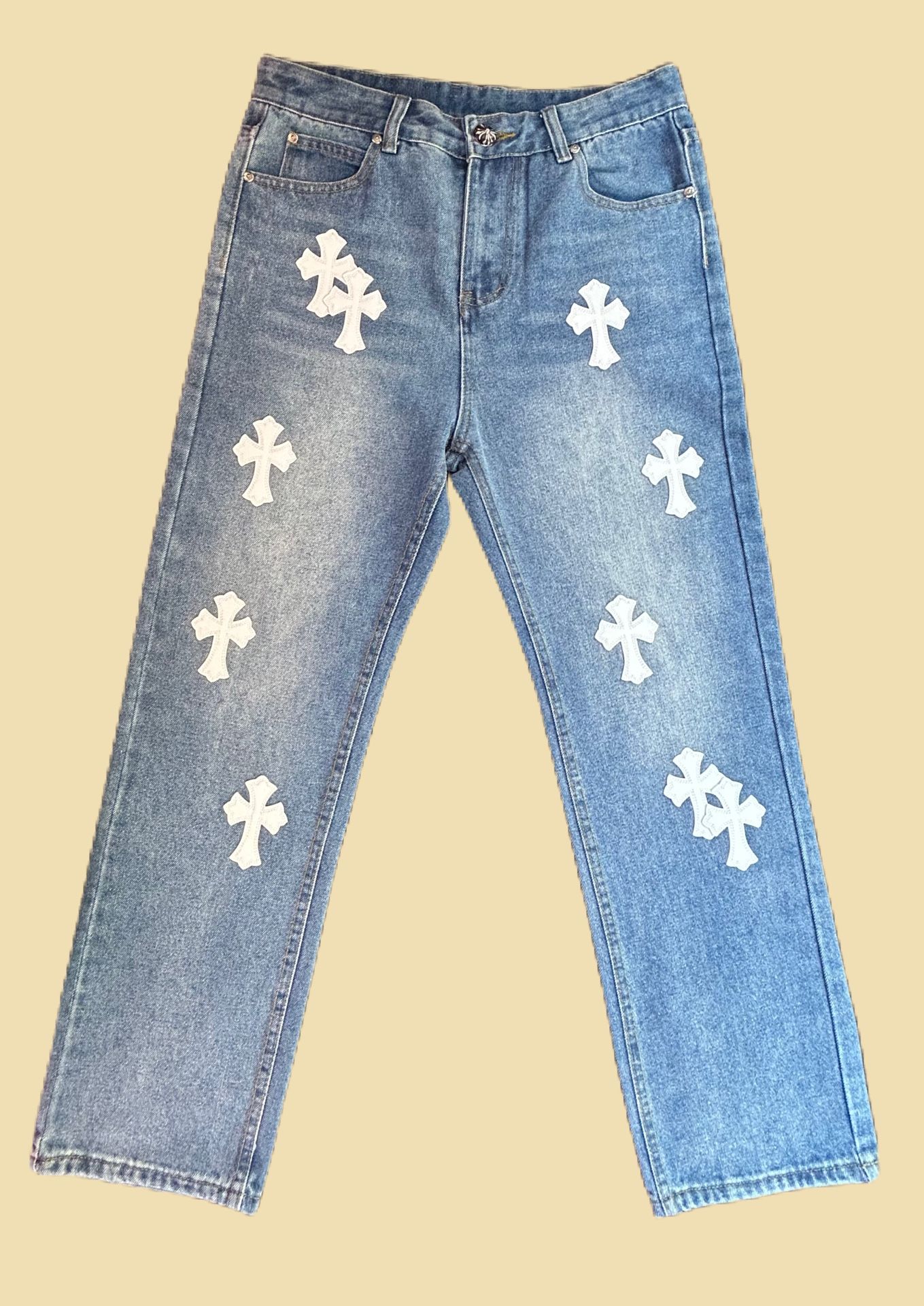 Chrome Heart Jeans Denim Pants Levis