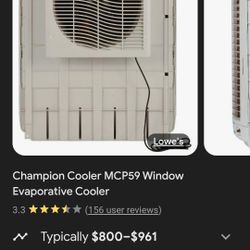 Evaporated cooler for 1500sqft