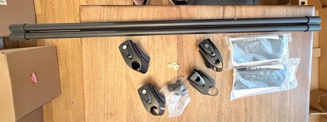 OEM NEW 2000-2009 Subaru Crossbar  Round Crossbar Kit E3610AS181