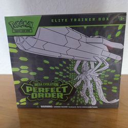Pokemon Perfect Order Elite Trainer Box New/Factory Sealed