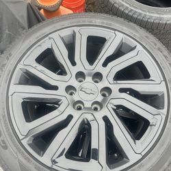 Chevy Factory 22 Inch Rims 