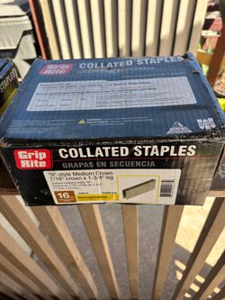Collated staples