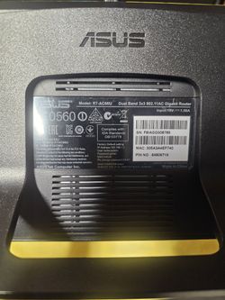 Asus Gigabit WiFi Router 802.11AC/Dual Band 3x3 RT-AC66U