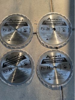 Saw blades 7 1/4