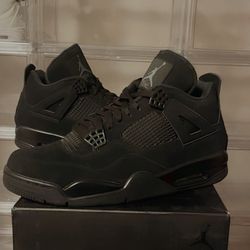 Jordan Retro 4 Black Cat Sz 13