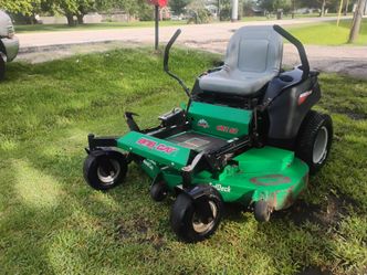 52"Cut commercial bobcat zero turn runs cuts great 1800 cash firm read full description before askin