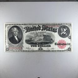 1917 $2 Legal Tender Large Note -- VERY SCARCE HIGH GRADE CURRENCY!