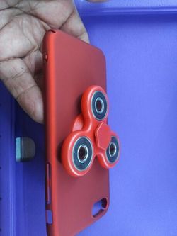 Iphone 6 case with clip on spinner