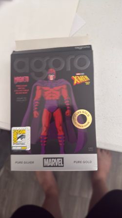 Exclusive ComicCon X-men Magneto Card Silver