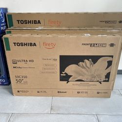 Toshiba 50” 4K Fire TV! $349 Cash Or Card!! Or Finance For $50 Down Payment!!