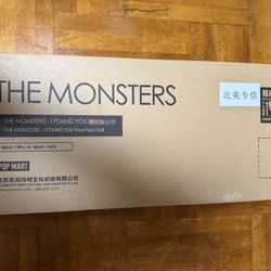 Popmart Labubu The Monsters ZIMOMO I Found You Vinyl Doll + Tote Bag 