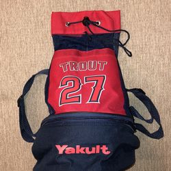 Mike Trout 27 Backpack / Cooler Los Angeles Angels