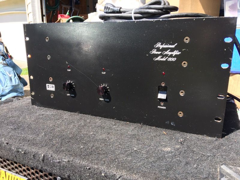 BGW (Phase Linear) 600 watt vintage stereo amp