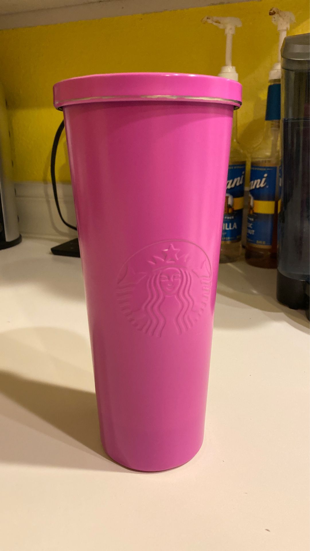 Starbucks Purple Metal Tumbler