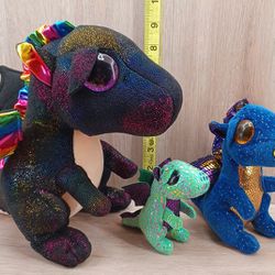 ***Pending Pick Up ***TY Beanie Boo Dragon Lot