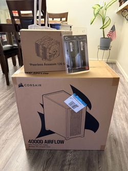 PC BUILD PARTS – Corsair 4000D + DDR5-6000 CL30 + Peerless Assassin