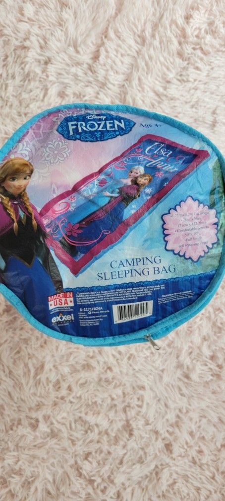 Frozen Childrens Sleeping Bag