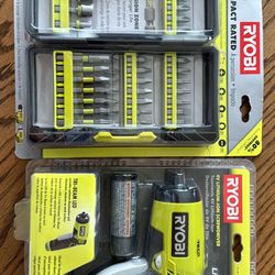 Ryobi Drill Set