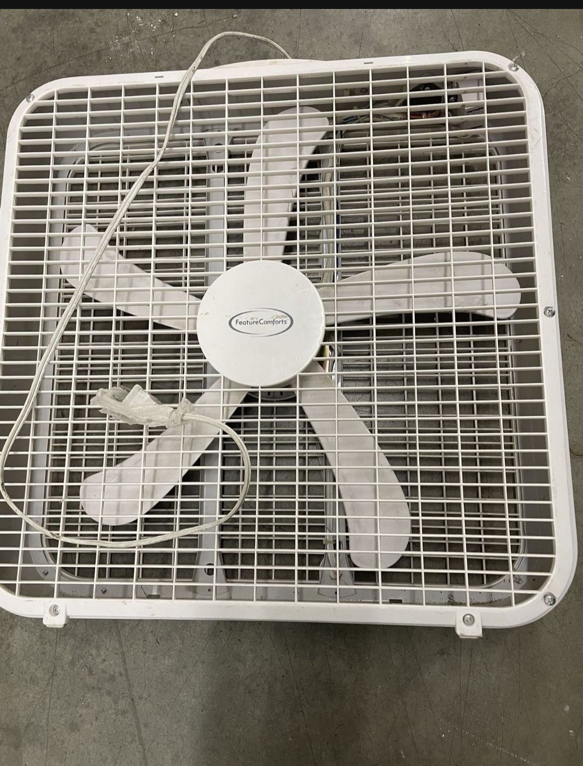 Feature comfort box fan model NO.FB50-A1